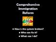 Comprehensive Immigration Reform PowerPoint PPT Presentation