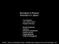 Animation in Russia. Animation in Japan. PowerPoint PPT Presentation