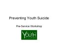 Preventing Youth Suicide PowerPoint PPT Presentation