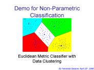 Demo for Non-Parametric Classification