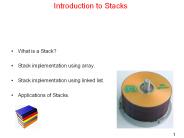 Introduction to Stacks
