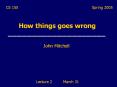 How things goes wrong PowerPoint PPT Presentation