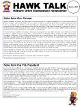 Hilburn Drive Elementary Newsletter PowerPoint PPT Presentation