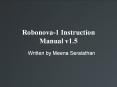 Robonova-1%20Instruction%20Manual%20v1.5 PowerPoint PPT Presentation
