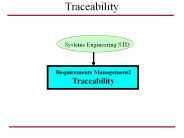 Traceability