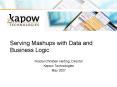 Serving Mashups with Data and Business Logic PowerPoint PPT Presentation