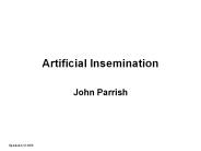 Artificial Insemination