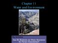 Chapter 11 Water and Environment