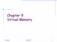 Chapter 9 Virtual Memory PowerPoint PPT Presentation
