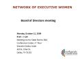 NETWORK OF EXECUTIVE WOMEN PowerPoint PPT Presentation