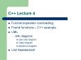 C   Lecture 4 PowerPoint PPT Presentation