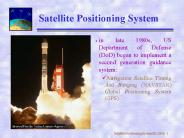 Satellite Positioning System