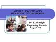 PERSONALITY DISORDERS PowerPoint PPT Presentation