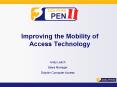 Improving the Mobility of Access Technology PowerPoint PPT Presentation