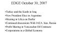 EDGE October 30, 2007