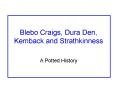 Blebo Craigs, Dura Den, Kemback and Strathkinness PowerPoint PPT Presentation