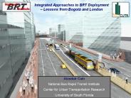 Integrated Approaches to BRT Deployment 