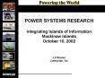 POWER SYSTEMS RESEARCH PowerPoint PPT Presentation
