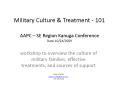 Military Culture PowerPoint PPT Presentation