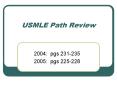 USMLE Path Review PowerPoint PPT Presentation