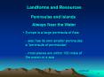 Peninsulas and Islands PowerPoint PPT Presentation