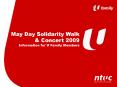 May Day Solidarity Walk PowerPoint PPT Presentation