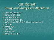 CSE%20450/598%20Design%20and%20Analysis%20of%20Algorithms