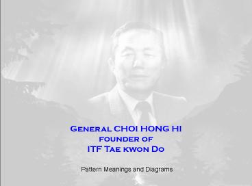 General CHOI HONG HI