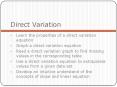 Direct Variation PowerPoint PPT Presentation