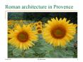 Roman architecture in Provence PowerPoint PPT Presentation