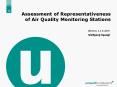 Assessment of Representativeness of Air Quality Monitoring Stations PowerPoint PPT Presentation