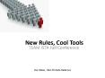 New Rules, Cool Tools PowerPoint PPT Presentation