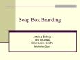 Soap Box Branding PowerPoint PPT Presentation