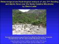 Meteorological and Hydrological analysis of July 31st flooding and debris flows over the Santa Catal PowerPoint PPT Presentation