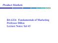 Product Markets PowerPoint PPT Presentation