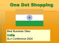 One Dot Shopping PowerPoint PPT Presentation