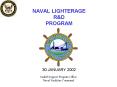 NAVAL LIGHTERAGE R PowerPoint PPT Presentation
