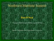 Northwest Maritime Summit