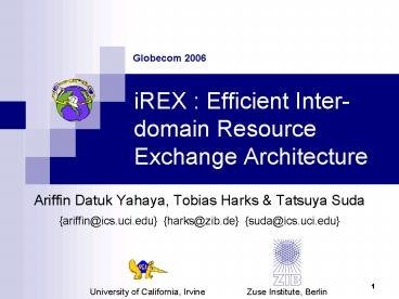 iREX : Efficient Interdomain Resource Exchange Architecture