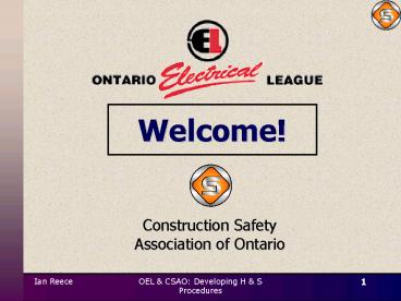Construction Safety Association of Ontario