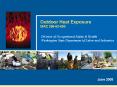 Outdoor Heat Exposure WAC 29662095 PowerPoint PPT Presentation