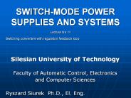 SWITCH-MODE POWER SUPPLIES AND SYSTEMS