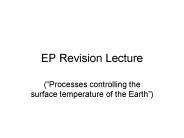 EP Revision Lecture