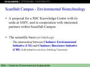 ScanBalt Campus - Environmental Biotechnology