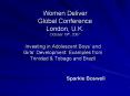 Women Deliver Global Conference London, U'K' October 19th, 2007 PowerPoint PPT Presentation