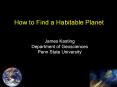 How to Find a Habitable Planet PowerPoint PPT Presentation