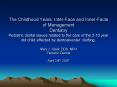 The Childhood Years: InterFace and InnerFacts of Management Dentistry Pediatric dental issues relate PowerPoint PPT Presentation