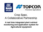 Crop Spec, A Collaborative Partnership