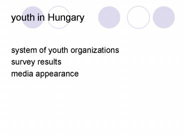 youth in Hungary