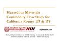 Hazardous Materials Commodity Flow Study for California Routes 127 PowerPoint PPT Presentation